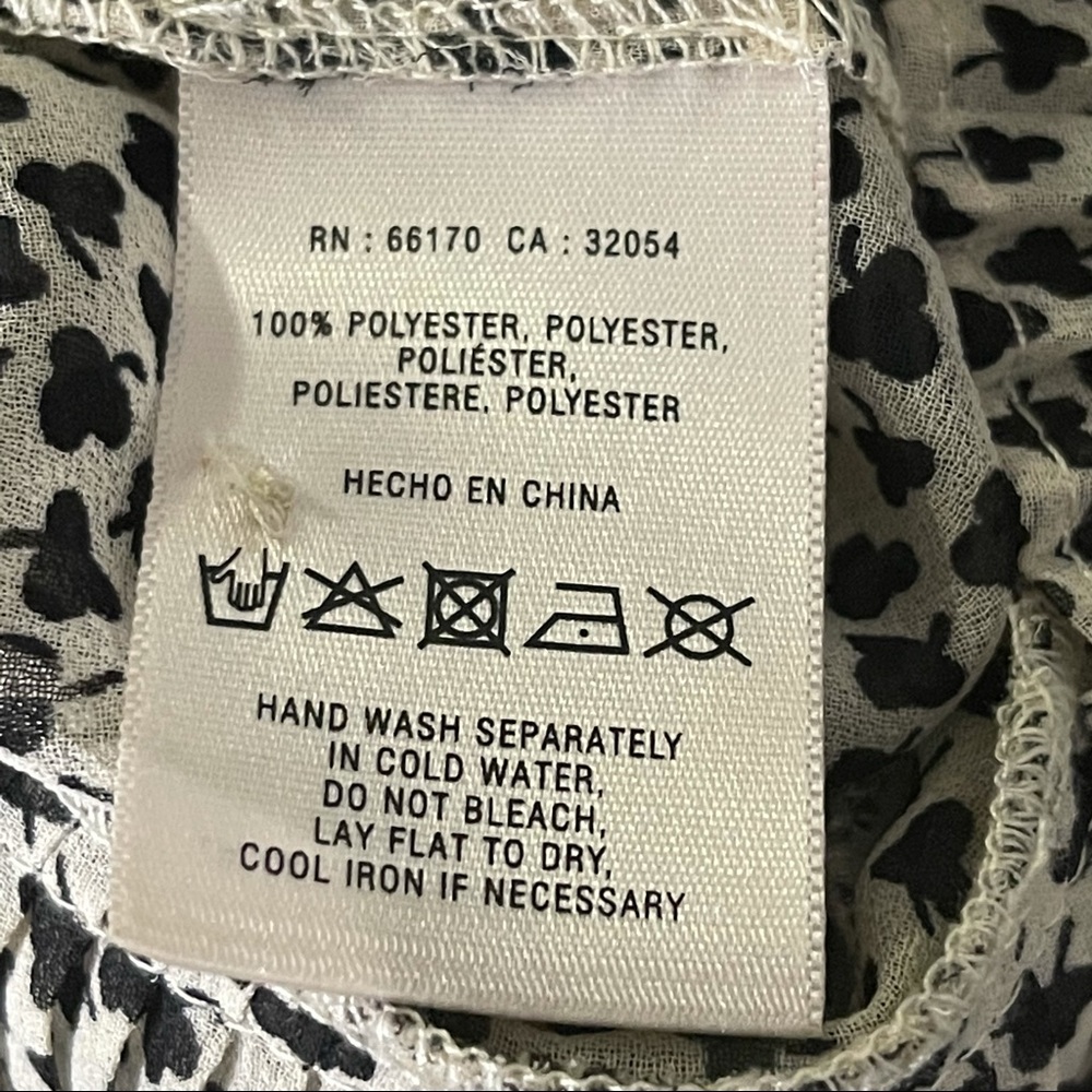 Portrait of a girl 4 cream black high neck sheer blouse - Picture 9 of 9